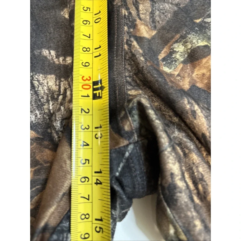 Herters Men‎ Real Camo Polyester Elastic Waist Lined Hunting Pants Size XL